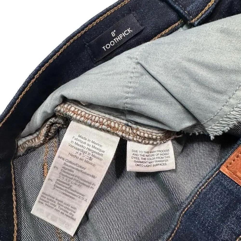 J Crew Blue Skinny Jeans Women Size 28